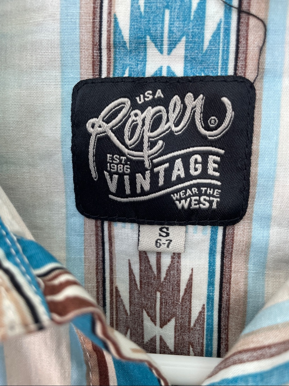 Boys Roper Western Shirt - Picture 4 of 5